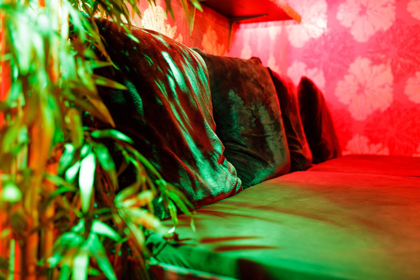 Colourful playroom